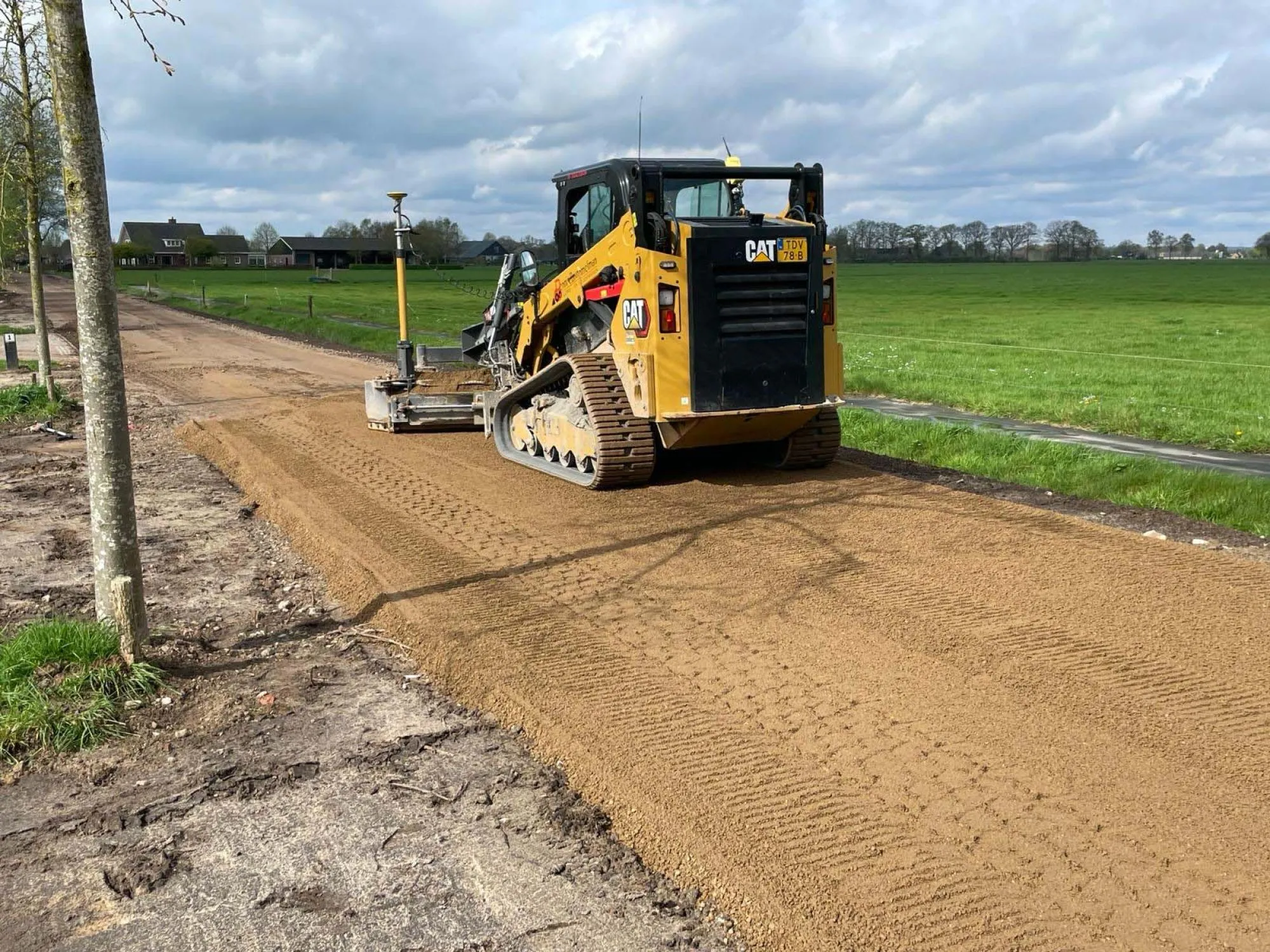 Aanleg Achterhoeks Padvast Klarenbeek