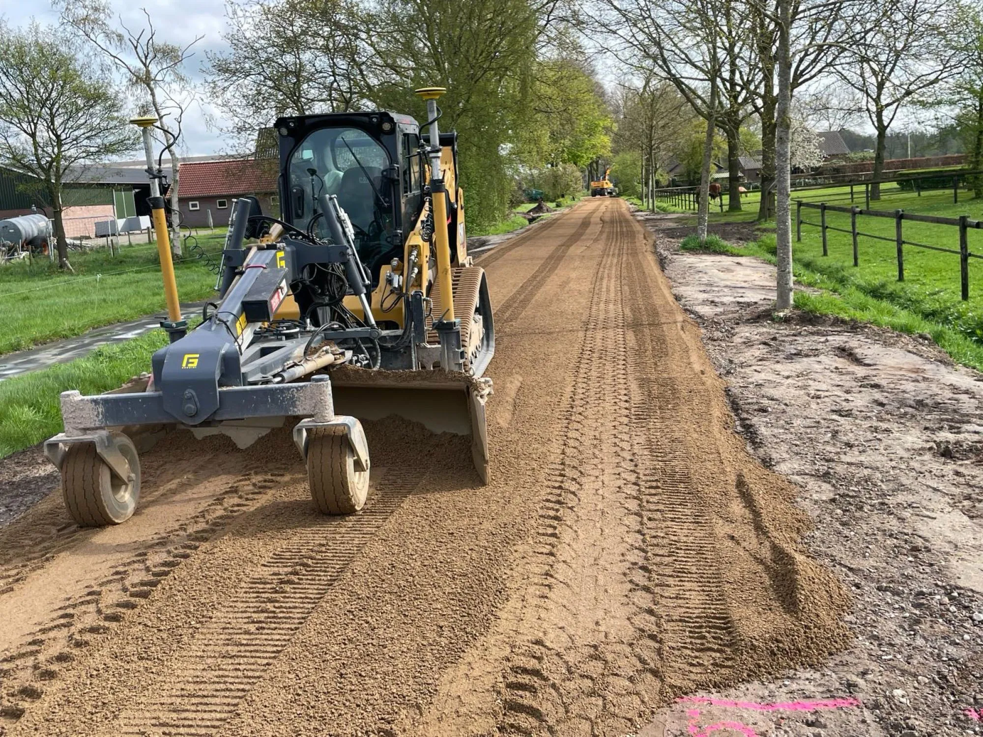 Aanleg Achterhoeks Padvast Klarenbeek