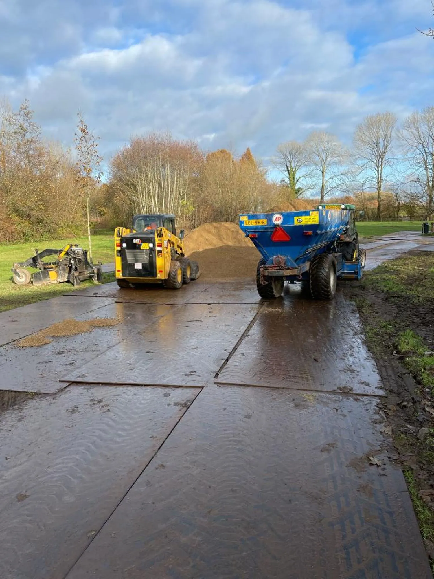 Aanleg  Achterhoeks Padvast Eibergen