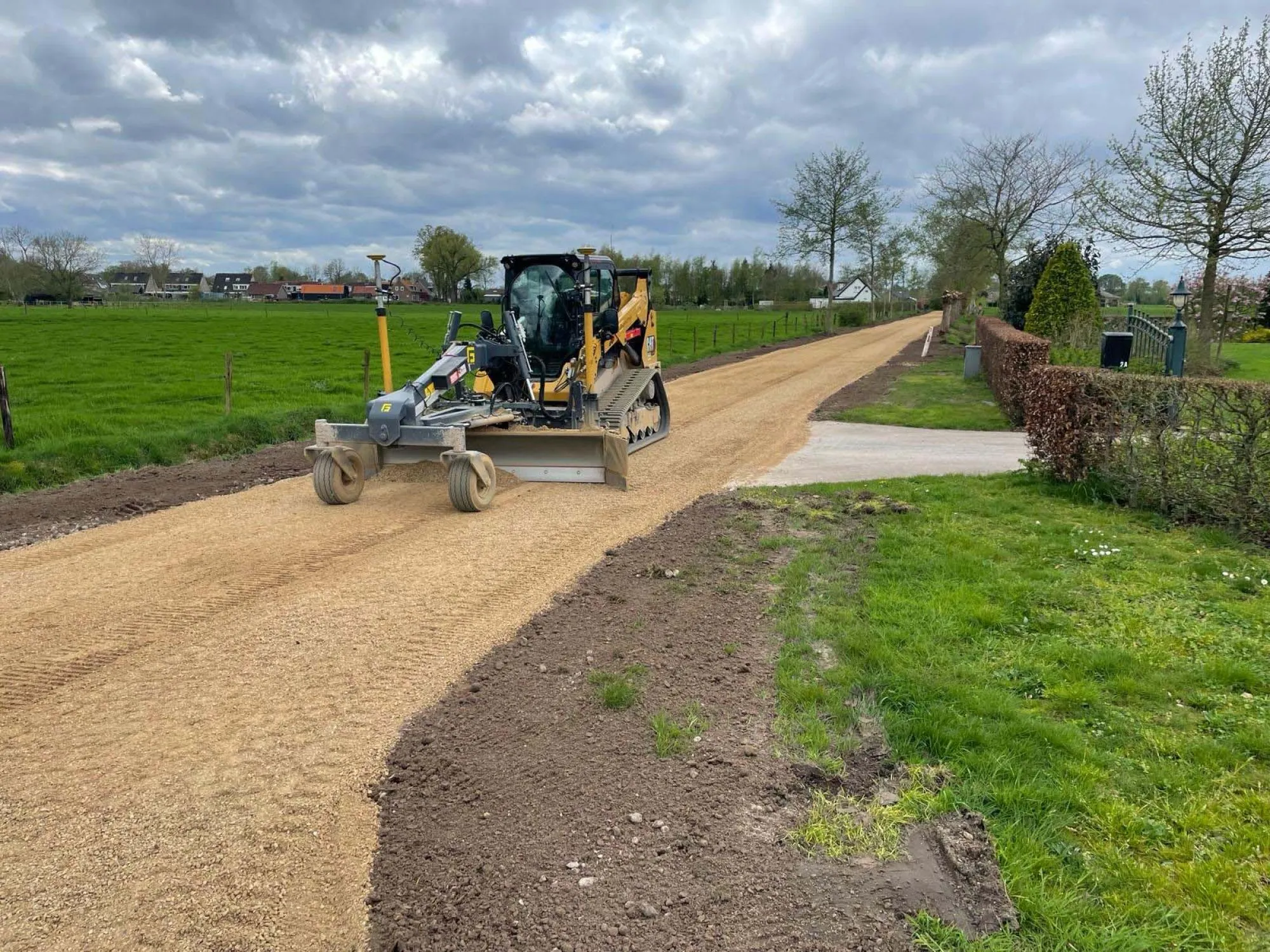 Aanleg Achterhoeks Padvast Klarenbeek
