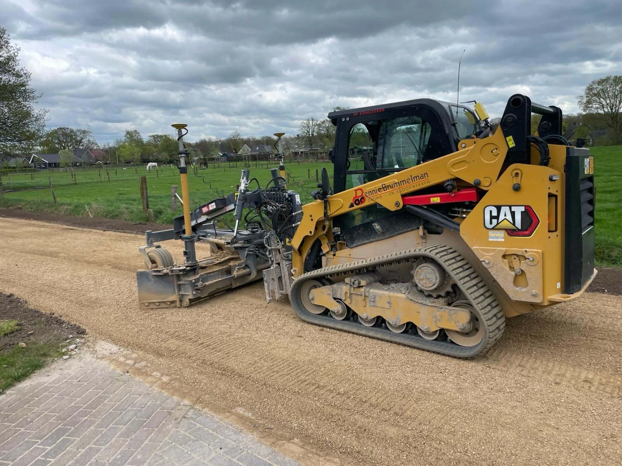 Aanleg Achterhoeks Padvast Klarenbeek