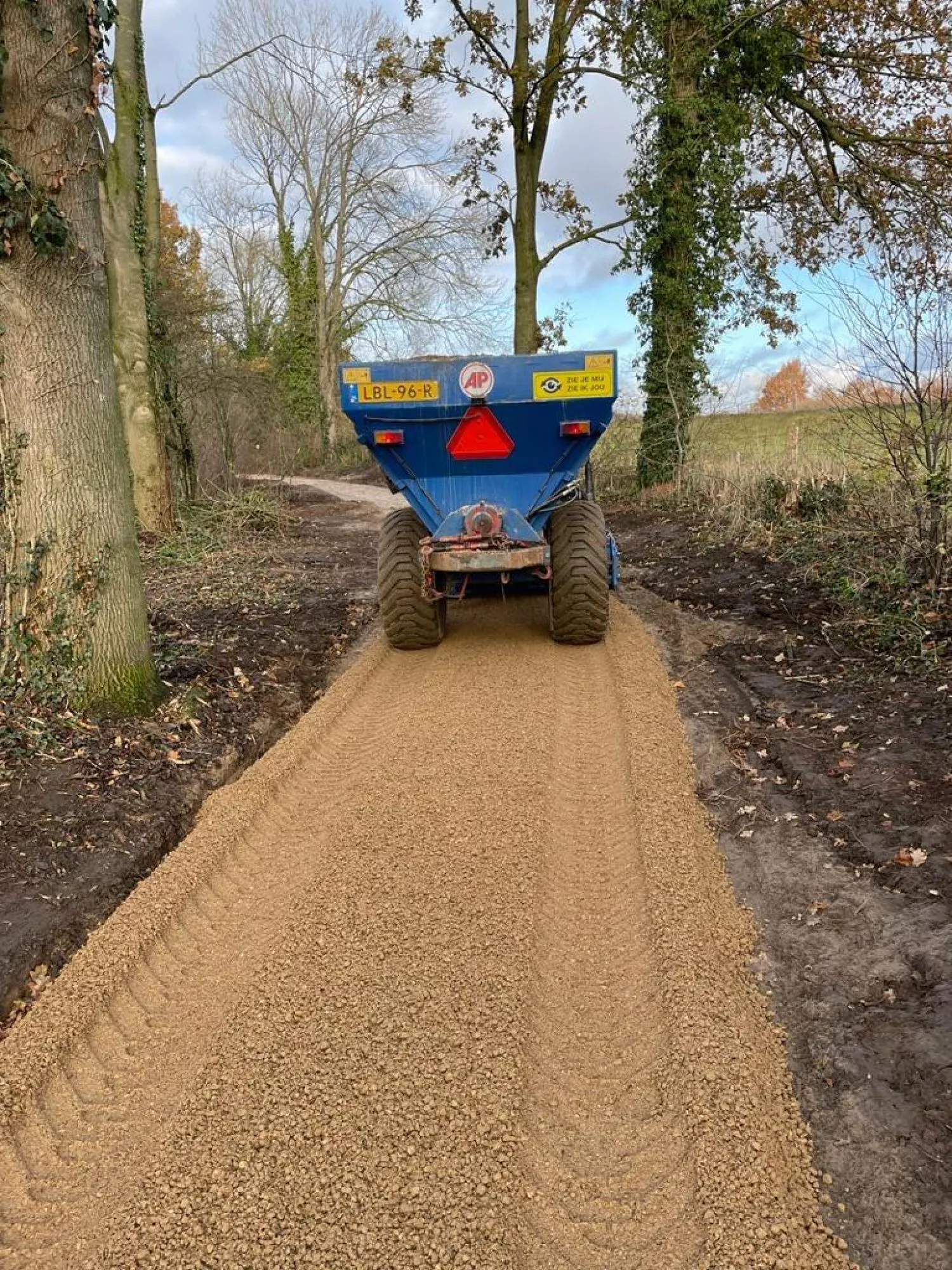 Aanleg  Achterhoeks Padvast Eibergen