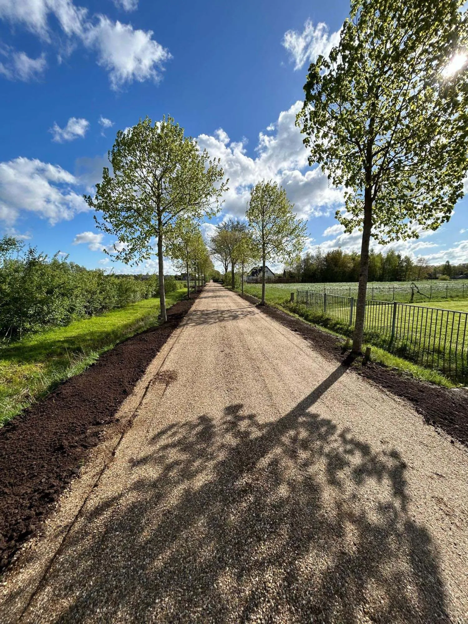 Aanleg Achterhoeks Padvast Klarenbeek